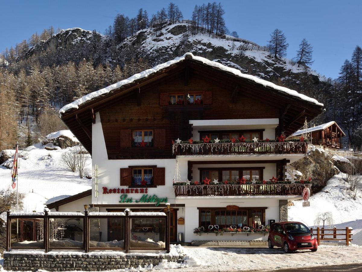 Hotel Les Melezes Haudères Zewnętrze zdjęcie