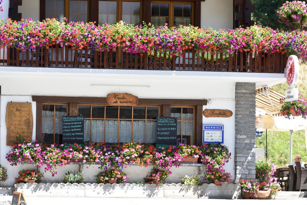 Hotel Les Melezes Haudères Zewnętrze zdjęcie