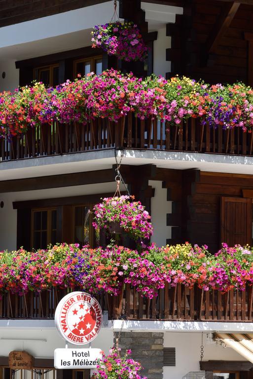 Hotel Les Melezes Haudères Zewnętrze zdjęcie