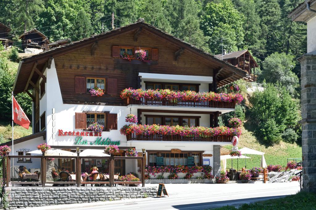 Hotel Les Melezes Haudères Zewnętrze zdjęcie
