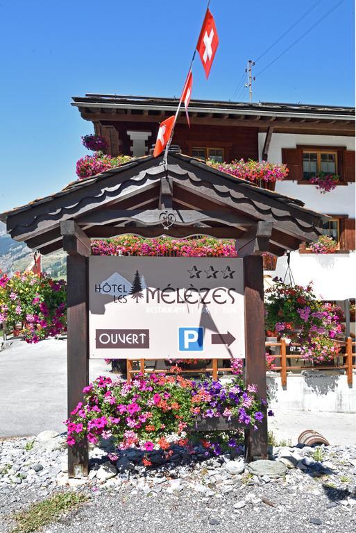 Hotel Les Melezes Haudères Zewnętrze zdjęcie