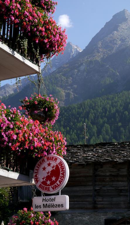 Hotel Les Melezes Haudères Zewnętrze zdjęcie